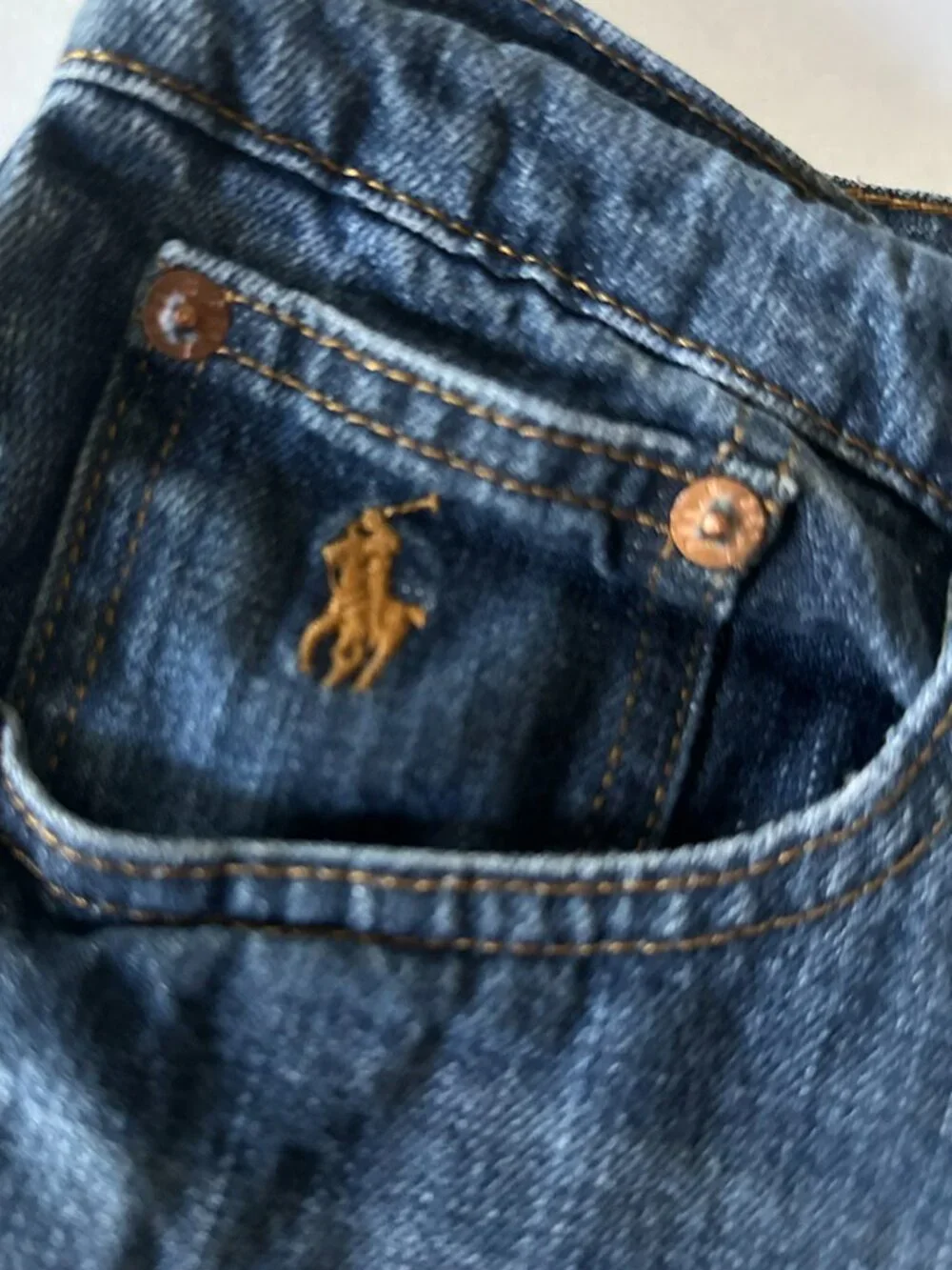 Ralph Lauren Sport Denim Jean Shorts Size 12